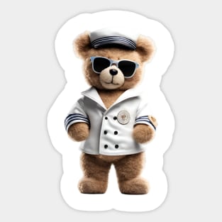 Sailor Teddy Bear Sticker